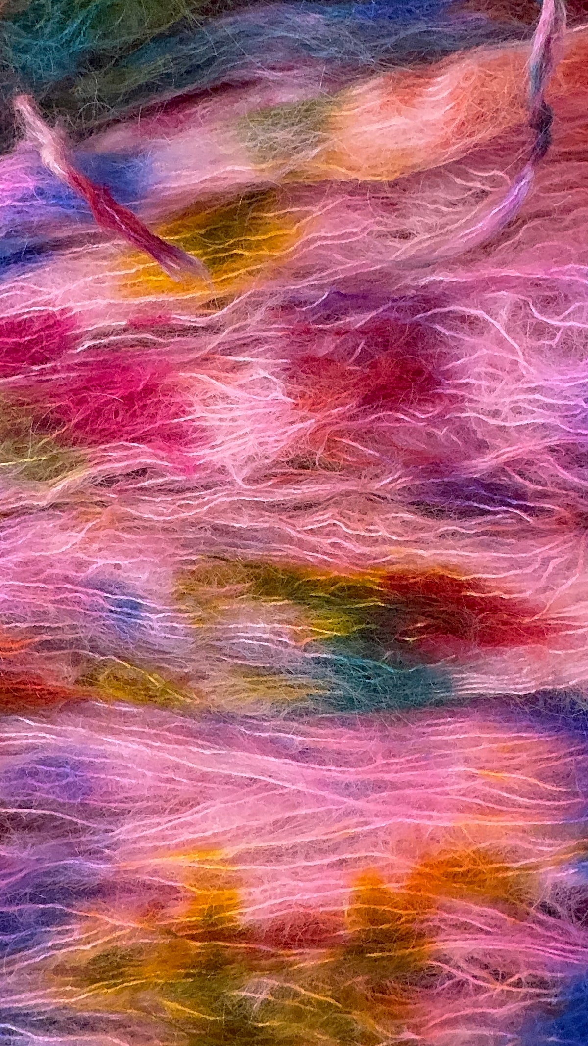 Lace/Baby Suri Alpaca/Mulberry Silk- Autumn Moon