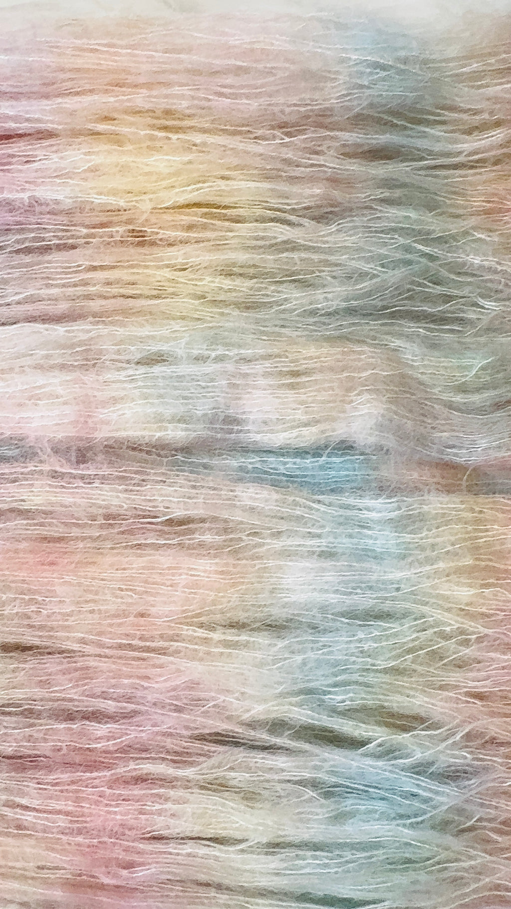 Lace/Baby Suri Alpaca/Mulberry Silk- Moonlit Snowfall