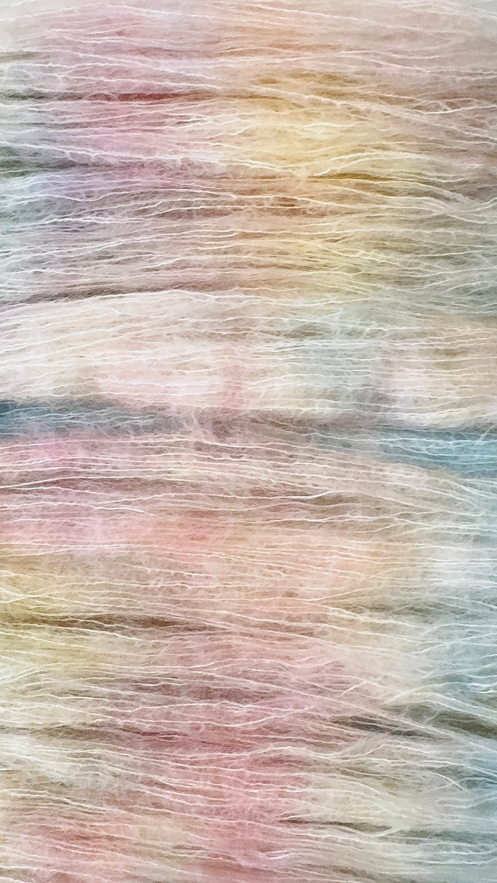 Lace/Baby Suri Alpaca/Mulberry Silk- Moonlit Snowfall