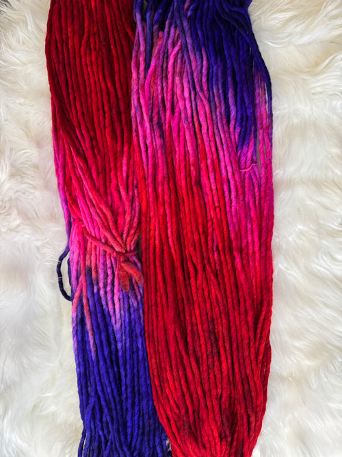 Bulky 82 yds- Crimson Static