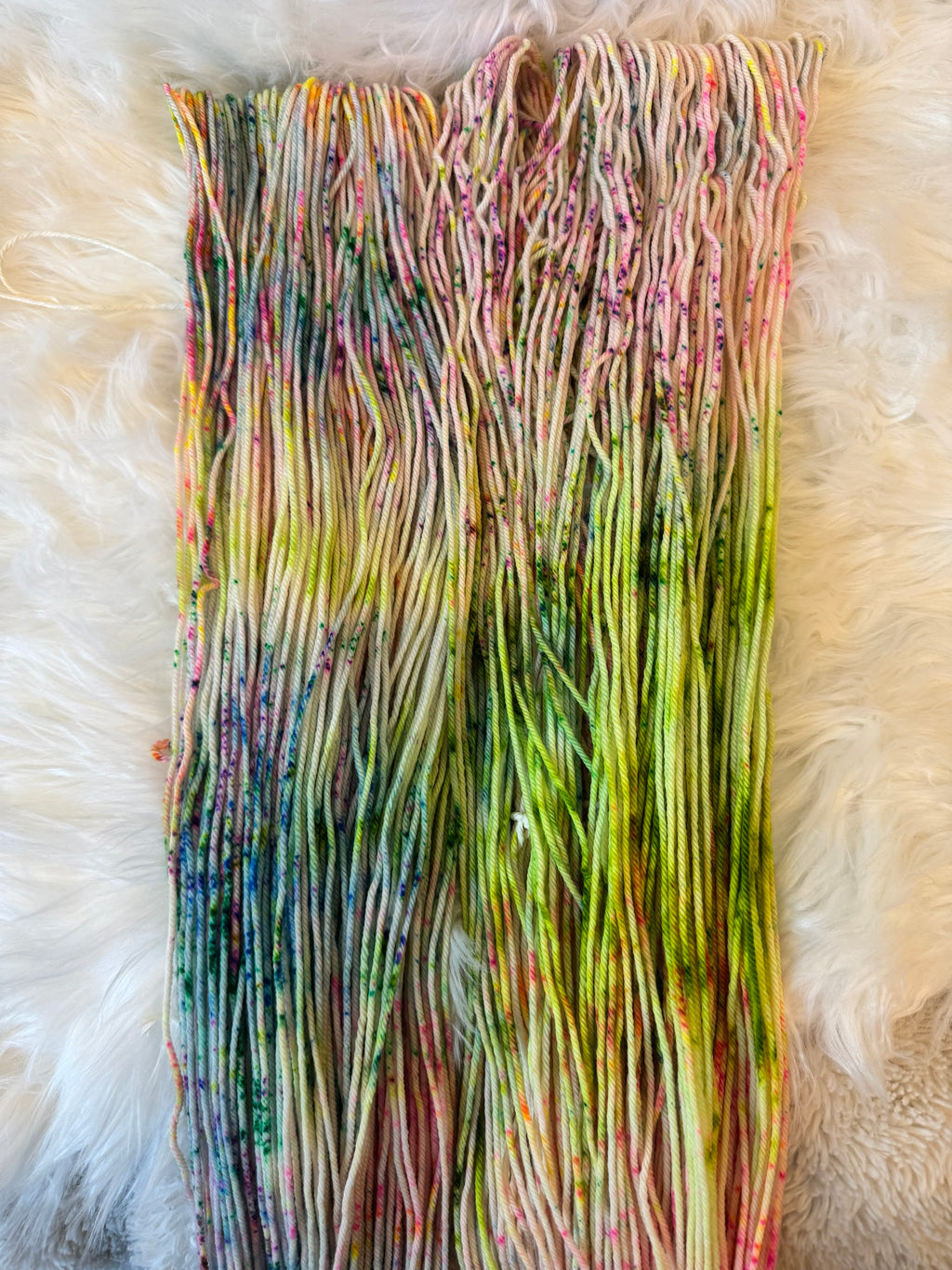 Worsted- Neon Meadow