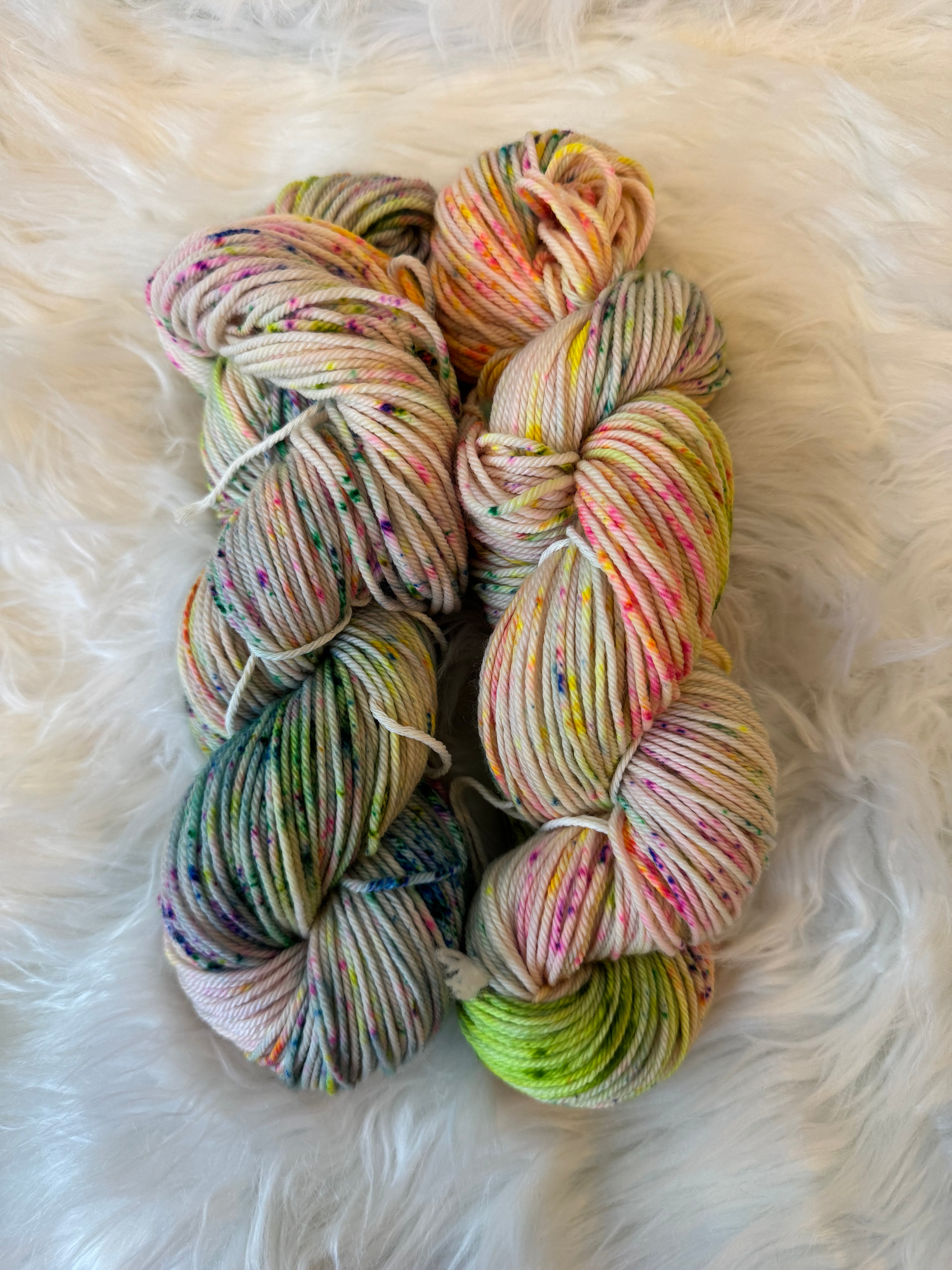 Worsted- Neon Meadow